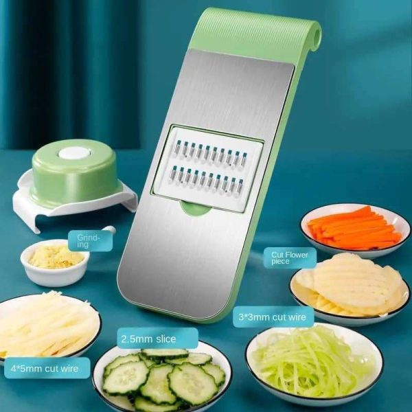 5in1 Vegetable Cutter (একের ভিতর পাঁচ) সবজি কাটার - Image 6